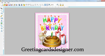 Birthday Cards Designer screenshot