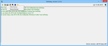 Birthday screenshot 3