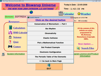 Biswarup Universe screenshot 3
