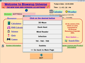 Biswarup Universe screenshot 4