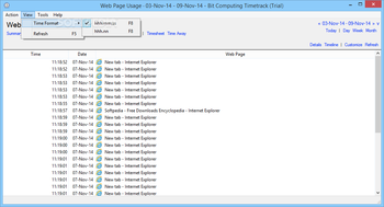 Bit Computing Timetrack screenshot 3