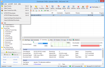BitComet screenshot 3