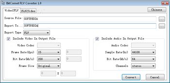 BitComet FLV Converter screenshot