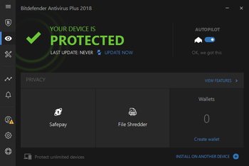 Bitdefender Antivirus Plus 2018 screenshot