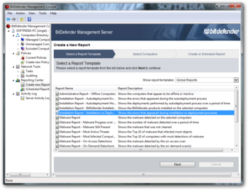 Bitdefender Client Security screenshot 6