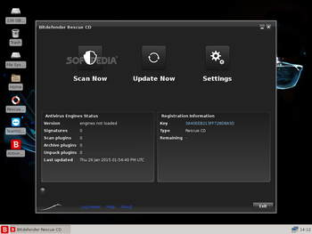 BitDefender Rescue CD screenshot 3