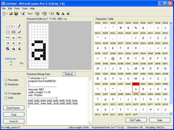 BitFontCreator Pro screenshot 2