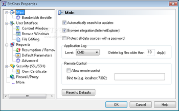 BitKinex FTP Client screenshot 2