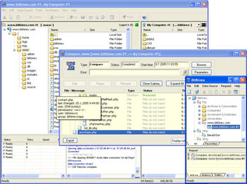 BitKinex FTP Client screenshot