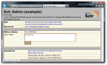 BitNami Apache Solr Stack screenshot