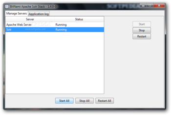 BitNami Apache Solr Stack screenshot 2