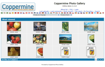 BitNami Coppermine Stack screenshot