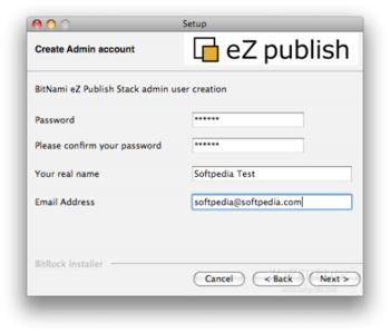 BitNami eZ Publish Stack screenshot