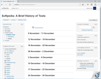 BitNami Moodle Stack screenshot 2