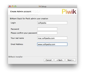 BitNami Piwik Stack screenshot