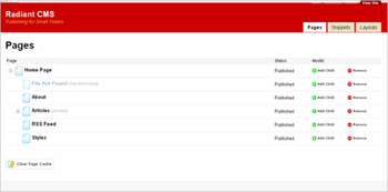 BitNami Radiant Stack screenshot