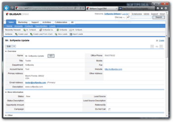 BitNami SugarCRM screenshot 5