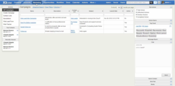 BitNami X2CRM screenshot