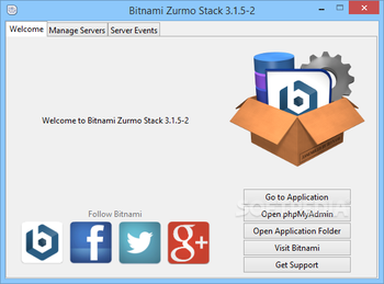 BitNami Zurmo Stack screenshot 9