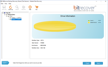 BitRecover Backup Recovery Wizard screenshot