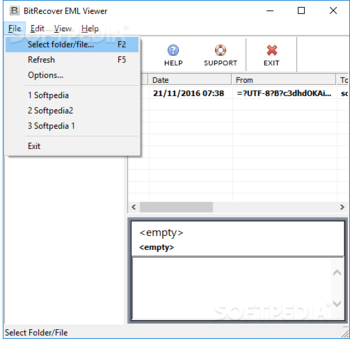 BitRecover EML Viewer screenshot 3