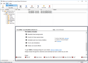 BitRecover IncrediMail Converter Wizard screenshot 6