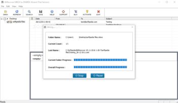 BitRecover MBOX to Zimbra Wizard screenshot 3