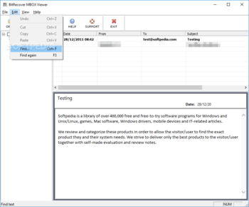BitRecover MBOX Viewer screenshot 5