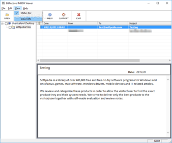 BitRecover MBOX Viewer screenshot 6