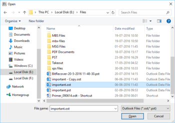 BitRecover OST Viewer screenshot