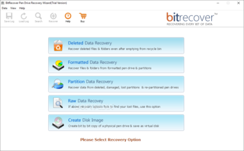 BitRecover Pen Drive Recovery Wizard screenshot