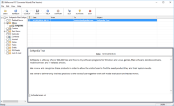 BitRecover PST Converter Wizard screenshot