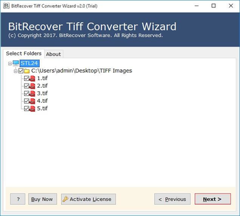 BitRecover TIFF Converter Wizard screenshot 4