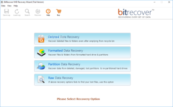 BitRecover VHD Recovery Wizard screenshot