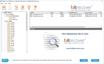 BitRecover VHD Recovery Wizard screenshot 3