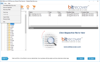 BitRecover VHD Recovery Wizard screenshot 4