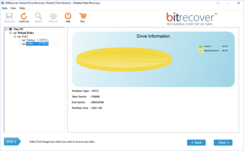 BitRecover Virtual Drive Recovery Wizard screenshot 2