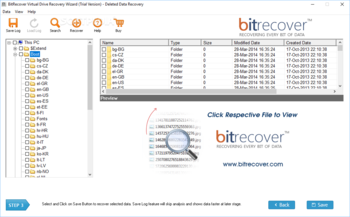 BitRecover Virtual Drive Recovery Wizard screenshot 3