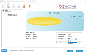 BitRecover Virtual Drive Recovery Wizard screenshot 4