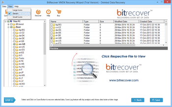 BitRecover VMDK Recovery Wizard screenshot 7