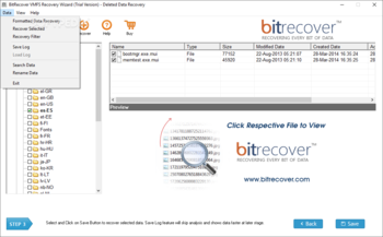 BitRecover VMFS Recovery Software screenshot 4