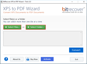 BitRecover XPS to PDF Wizard screenshot 2