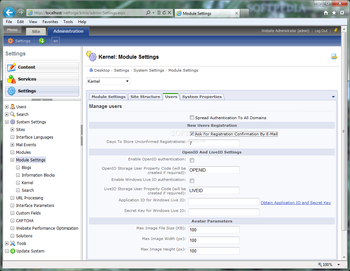 Bitrix ASP.NET CMS Forge screenshot 14