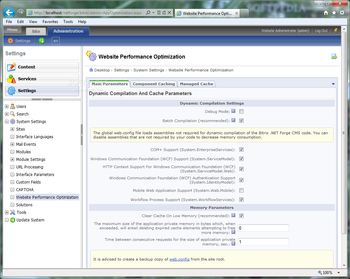 Bitrix ASP.NET CMS Forge screenshot 16