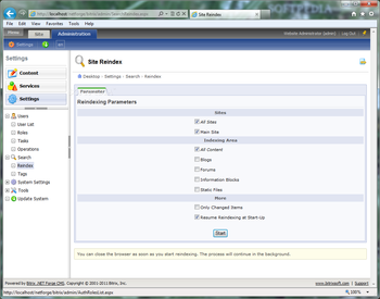 Bitrix ASP.NET CMS Forge screenshot 9