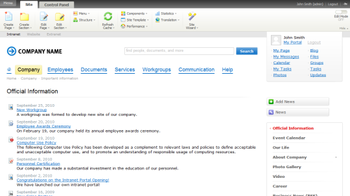 Bitrix Intranet screenshot 5