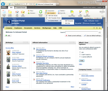 Bitrix Intranet Portal screenshot 7