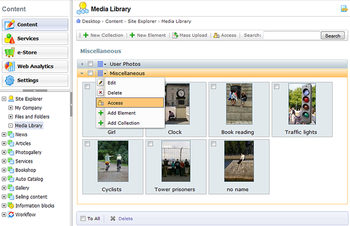 Bitrix Site Manager screenshot 3