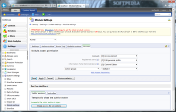Bitrix Site Manager screenshot 21