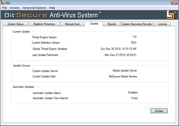 BitSecure AntiVirus System screenshot 5